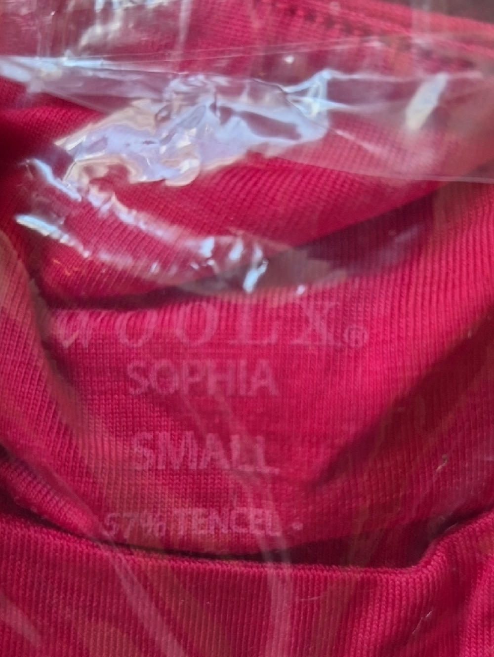 Woolx Merino Women's Red Bodysuit - Picture 2 of 12
